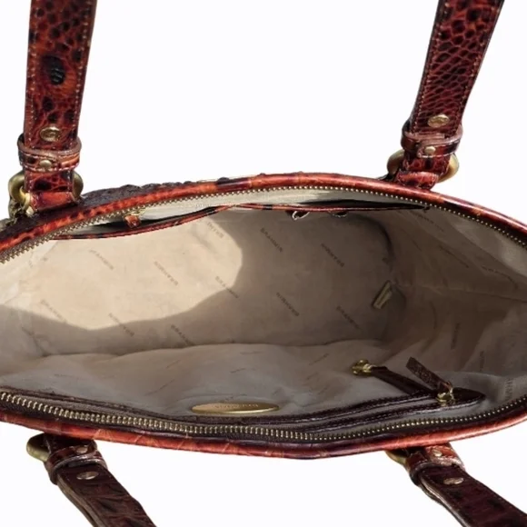 Brahmin Asher Medium Tote Pecan Melbourne - Picture 12 of 16